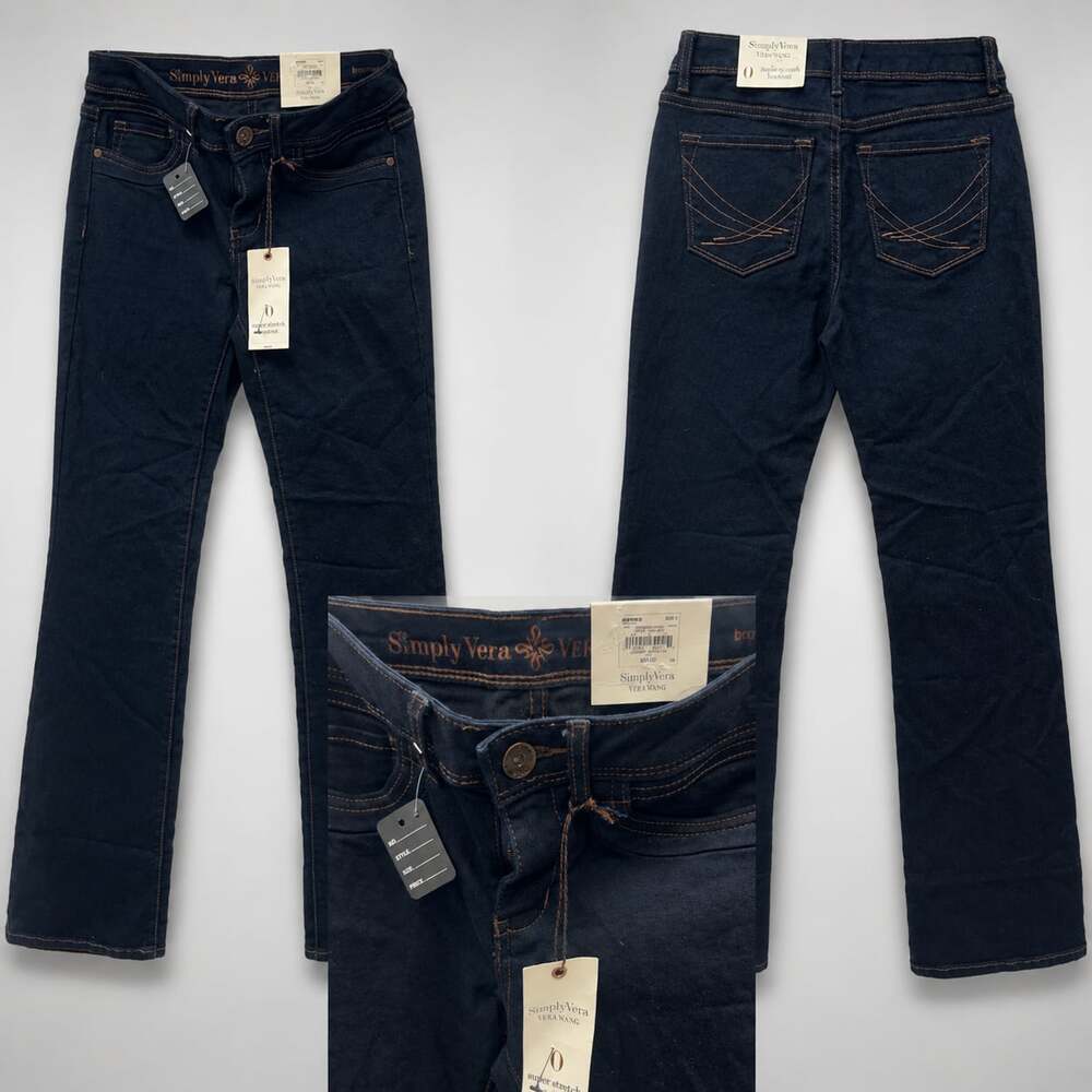Simply Vera Vera Wang Super Stretch Bootcut Jeans